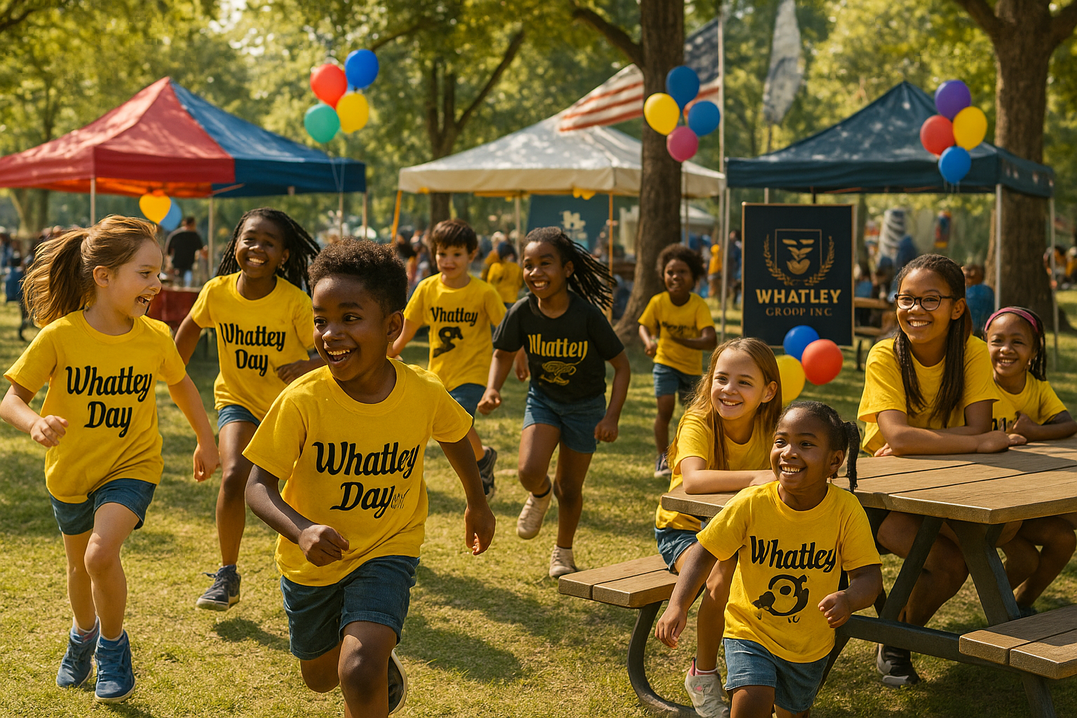 Children at Whatley Day